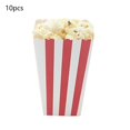thumbnail image 3 of 10x Candy Cardboard Container Paper Candy Showers 10x red stripe, 3 of 4
