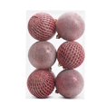thumbnail image 1 of Ruifaya Juego de adornos navideños con bolas de lentejuelas brillantes, paquete de 6, decoración para árbol de Navidad irrompible, decoración de bolas, adornos navideños, 1 of 7