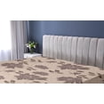 thumbnail image 5 of Ambesonne Floral Fitted Sheet, Nature Rose Pattern Blooms, Twin XL Size, Dimgray and Camel, 5 of 5