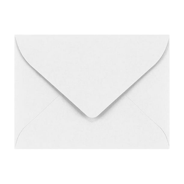 LUXPaper 17 Mini Gift Card Envelopes, 2 11/16 x 3 11/16, Bright White, 250/Pack