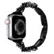 thumbnail image 1 of Watch Band For Apple Watch Series 10 9 8 7 SE 6 5 4 3 2 1 42mm 41mm 40mm 38mm Metal Sparkling Pearl, 1 of 5
