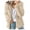 Khaki, variant on Lixiuxyad Fuzzy Jacket Womens Trendy Warm Zipper Jackets with Pockets Casual Soft Winter Coats Green