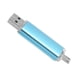 thumbnail image 4 of U Disk USB U Disk Flash Drive OTG U Disk USB2.0 Flash Drive Teléfono móvil U Disk Metal Flash DriveUnidad flash, rendimiento superior del disco U de transmisión de velocidad para teléfono móvil para LHCER NONE, 4 of 5