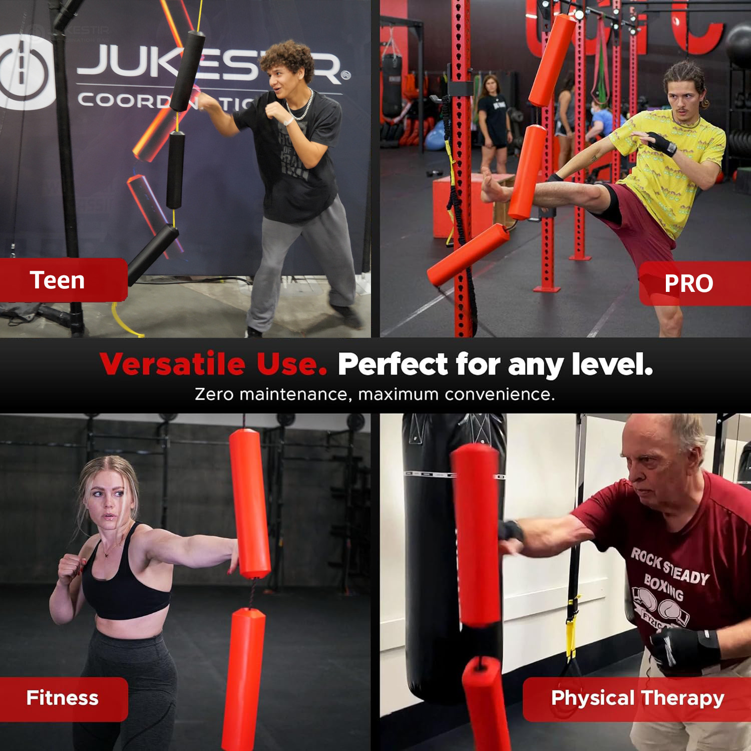 Jukestir® Coordination Punching Bag