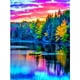 thumbnail image 1 of Wdftyju 5D Kit Rhinestone DIY hermoso paisaje completo redondo taladro diamante pintura regalo Wdftyju 6xa4jf5cn3jl5dw9, 1 of 9