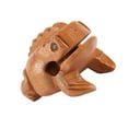 thumbnail image 3 of Wooden Wood Thailand Lucky, Thailand Traditional Craft Croaking Musical Instrument Home Office Decor(10.6CM), 3 of 8