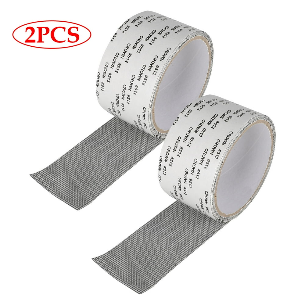 EEEKit Strong Adhesive Window Screen Repair Tape, 78.7 x 2 inch Door