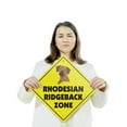 thumbnail image 6 of Rhodesian Ridgeback (3 Pack) Plastic Street Sign Crossing Sign Warning Sign Vintage Rustic Beware Warning Xing Dog Breed Pet Loyal Family Animal Friendly Rustic Decor Outdoors Tough, 6 of 9