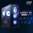 thumbnail image 6 of MSI Codex Z2 Gaming Desktop, AMD Ryzen 7 8700F, NVIDIA GeForce RTX 4060, 32GB RAM, 2TB SSD, Black, Windows 11 Home, 6 of 6