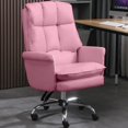 thumbnail image 1 of Double-layer thick cushion office chair boss chair can lie down swivel lift lunch break computer chair With footrest PU leather My Lux Decor Round, 1 of 19