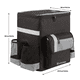 thumbnail image 2 of Mochila Repartidor Bloosom  Térmica Impermeable Tipo Uber Eats Didi Rappi Delivery Negro, 2 of 5