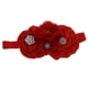 thumbnail image 2 of Diademas para Niñas Sunnimix con Banda de Encaje y Flores Color Rojo Accesorios para Bebés, 2 of 6