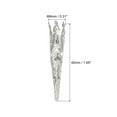 thumbnail image 2 of Uxcell 42mm Alloy Corsage Decorative Holder Vase for Wedding Party Prom White Gold, 2 of 6