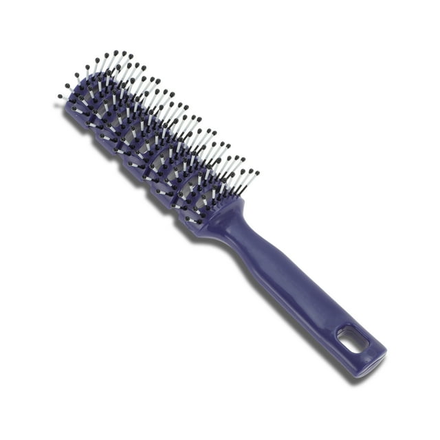 Cepillo Ventilado para Peinar con Cerdas con Punta de Bola Cepillo Vent para Secar el Cabello Mojado Corto Rizado o Lacio Cepillos para Hombres y Mujeres Azul Profundo