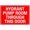 Warning Sign 2, variant on Hydrogen Flammable Gas No Smoking Or Open Flames Sign - 8"x12" Metal Tin Danger Sign for Industrial Commercial Use