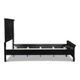 thumbnail image 4 of New Classic Furniture Tamarack Wood King Panel Bed in Black Finish, 4 of 6
