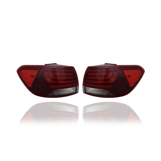 Tail Light Assembly - Compatible/Replacement for '19-20 Kia Sorento L/LX-Only - Outer On Body Halogen - Pair, Left Driver + Right Passenger Set - 92402C6500, 92401C6500 CAPA