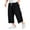 MP10-Black, variant on Mens Trousers Mid Waist Baggy Wide Leg Hanging Crotch Hop Bloomers Calf Length Mid Rise Pockets Pants Basic Wear L Wh2