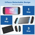 thumbnail image 6 of Protective Case for Nintendo Switch 2, Ultra-Thin Dockable Hard Shell Cover with Full Protection, Supports Stand Use and Charging Dock for Switch 2, 6 of 7