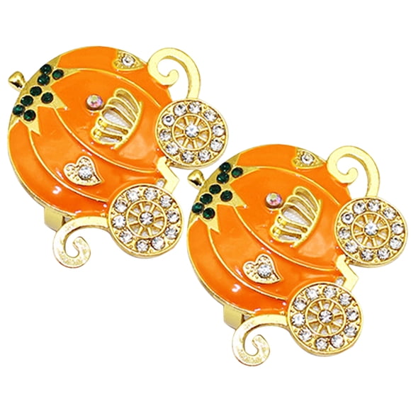 IDEANATEGRATE 2Ud Decorativos Para Servilletas Con De Carro De Calabaza Para Banquetes