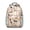 Chihuahua and Flower, variant on Cartoon Pug and Heart Backpack for School,Cute School Bag,Schoolbag with Adjustable Shoulder Straps & Padded Back,15.3"x11"x6.7"