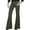 Army Green, variant on Men's Casual Fashion Retro Flared Pants, Bell Bottom Long Trousers for 70s Party, Halloween and Vintage Style Events,Army Green,L