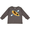 thumbnail image 3 of Inktastic Colorful Kayak Boys or Girls Long Sleeve Toddler T-Shirt, 3 of 5