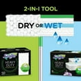 thumbnail image 2 of Swiffer Sweeper 2-in-1, Dry and Wet Multi Surface Floor Cleaner and Broom, Sweep and Mop Starter Kit, 2 of 6