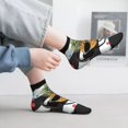 thumbnail image 2 of Rocae Pineapple With Black Glasses for Premium Adult Socks,Comfortable, Breathable, and Durable Socks, Perfect for Everyday Wear, 2 of 7