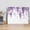 Purple, variant on Wisteria Flowers Wall Art for Living Room,Canvas Picture Wall Decor for Bathroom Bedroom,Purple Floral Warercolor Summer Painting Artwork for Office Kitchen Hallway Dining Room Home Decor 24"x32"