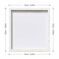 thumbnail image 2 of Natural Wood 6 x 6 Art Frame for Diamond Painting, Square Art Frame For Wall And Desktop Application, 2 of 5