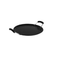 thumbnail image 1 of Imusa 13.5 USA CAR-52021T Carbon Steel Large Round Comal with Bakelite Handles 14-Inch, Black, 1 of 10