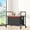 Black, variant on YIMWNYI Storage Cart with Wheels, Shoe Organizer, Rolling Storage Drawers, Multi-Purpose Storage Container, Ideal for Clothes, Books, and Toys, Under Bed Storage Solution, Easy Installation