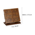 thumbnail image 3 of HLONK Trifold Mirror Collapsible Vanity Carve Pattern Easy to Clean Woman, 3 of 6