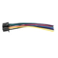 thumbnail image 1 of CRAFTHROU Car Radio Single Din Kit 1Set CD Tail Cable Wiring Harness Enhanced Audio Performance Multi, 1 of 8