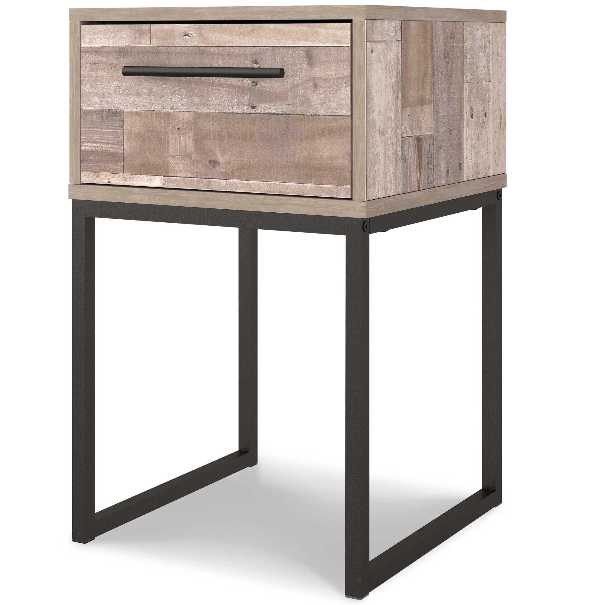 Signature Design by Ashley Casual Neilsville 1 Drawer Nightstand, Whitewash