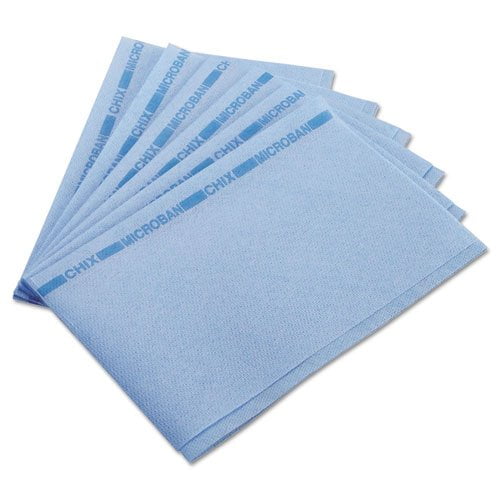 Chix 8253 Food Service Towels, 13 X 21, Blue, 150/Carton
