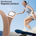 thumbnail image 5 of Original Slim Milanese Loop Compatible with Apple Watch Band for Women 38mm 40mm 41mm 42mm 44mm 45mm 46mm 49mm, Stainless Steel Magnetic Mesh Strap for iWatch Series 11 10 9 8 7 6 5 4,SE 3 2 Ultra3 2, 5 of 10