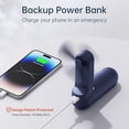 thumbnail image 6 of JISULIFE Portable Handheld Fan, Mini 3 In 1 with Rechargeable Battery, Personal Pocket Fan for Travel, Outdoor, USB Power Bank, Flashlight, Essential Ideal Gifts for Men/Women/Family/Friends - Blue, 6 of 7