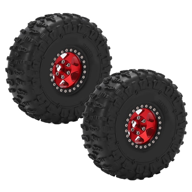Ruedas de orugas RC para Axial SC, 2 piezas de llanta de 1,9 pulgadas Ruedas de orugas RC Llantas y neumáticos Calidad en la que puede confiar