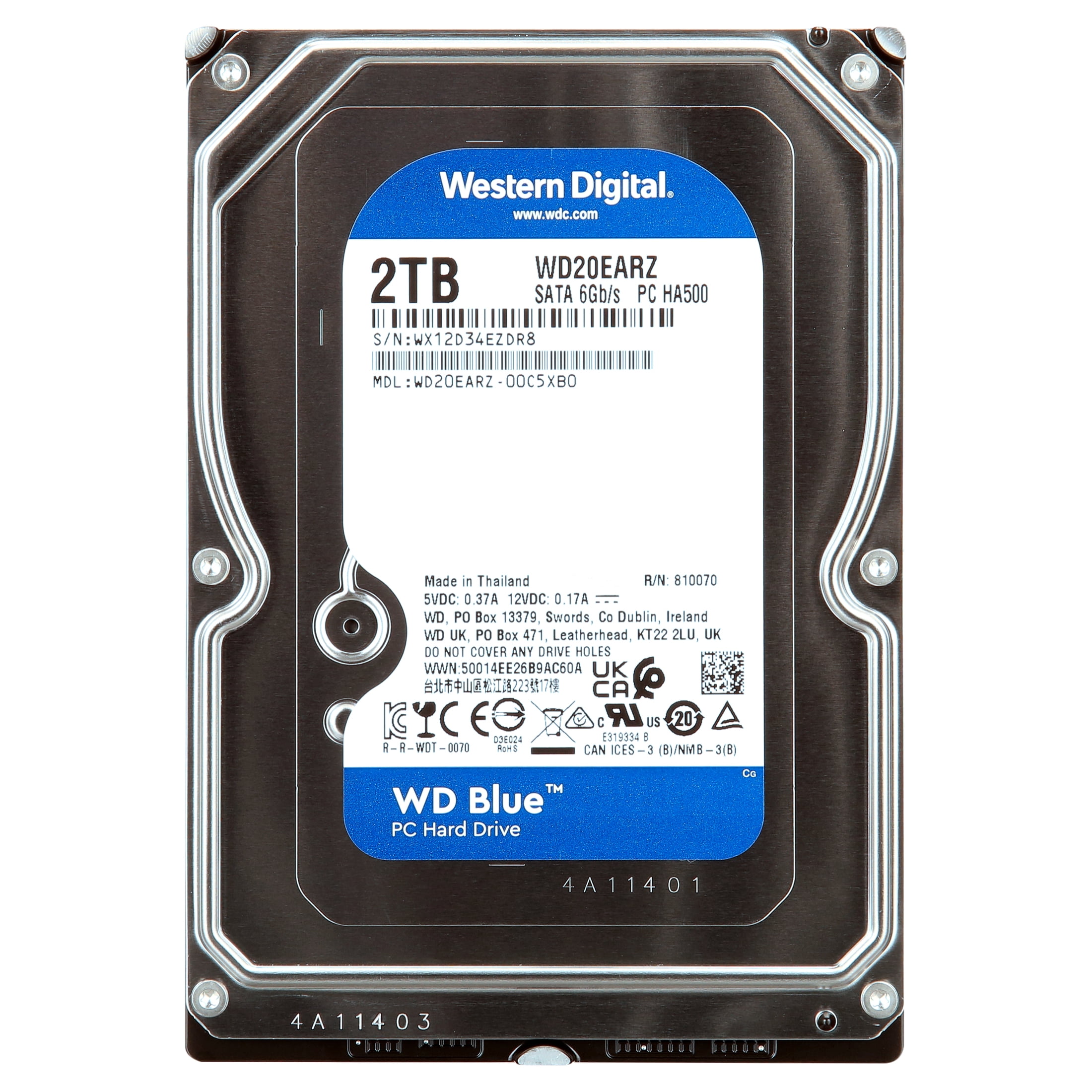 WD BLUE HDD 2TB 2台 Amazon.com: Western Digital 2TB WD Blue PC Internal Hard