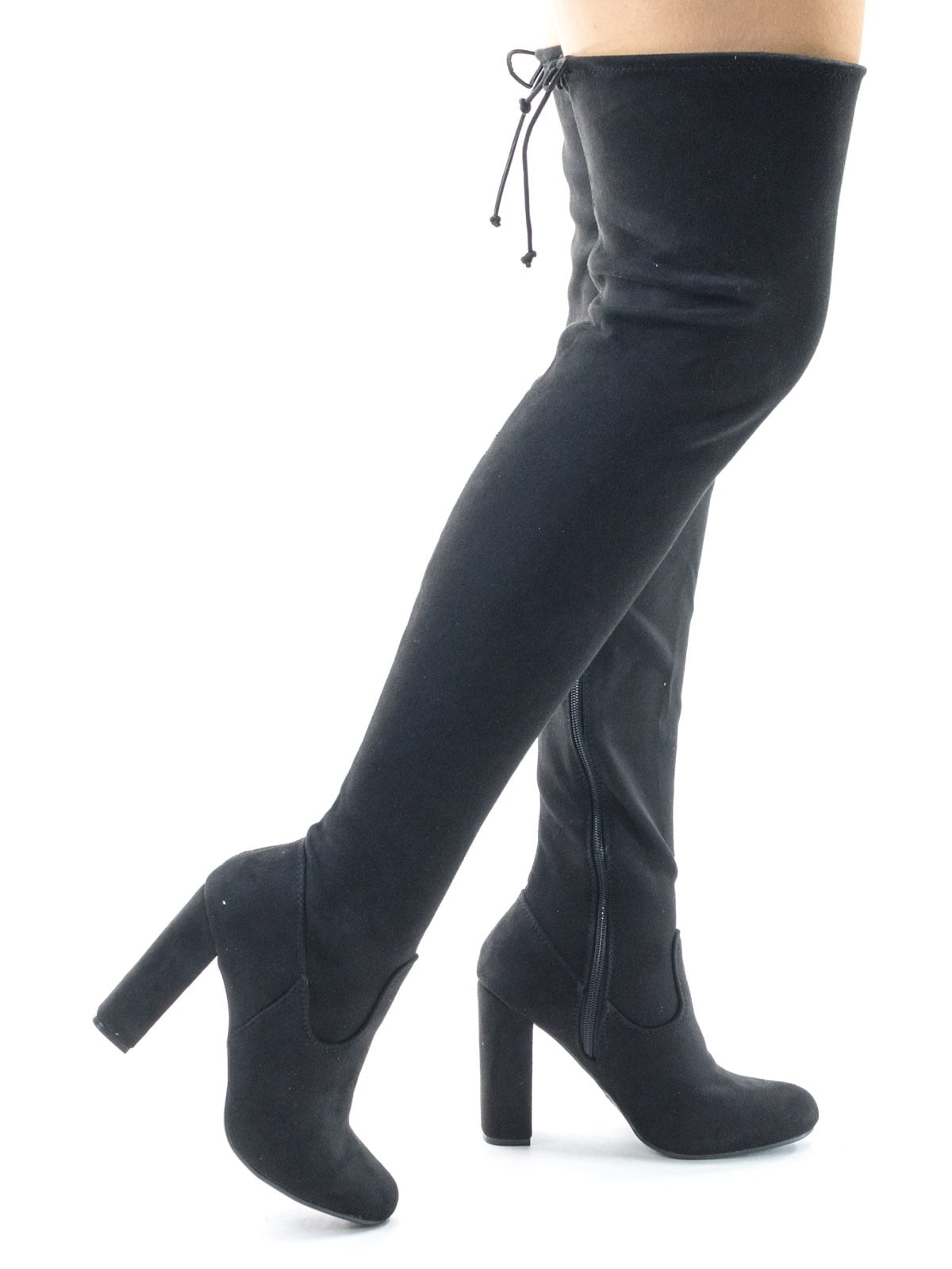 high heel formal boots