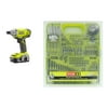 Ryobi Drilling Driving Tool Kit & Drill Impact Driver (Certified Refurbished)