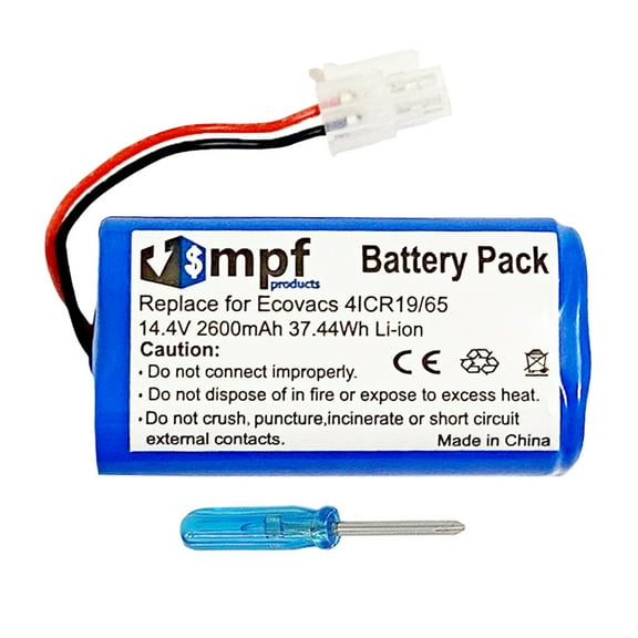 4ICR19/65 Battery for Ecovacs Deebot DG800 DL33 DL35 KK8 V7 V780 X500 Vacuum