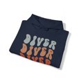 thumbnail image 4 of Diver Diving Hoodie, Gifts, Hooded Sweatshirt, 4 of 4