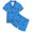 R227-Blue, variant on RMGVDSD Girls Clothes 2 Piece Set Girls Pajamas Set Cartoon Print Short Sleeve Shirt And Shorts Sleepwear Set Kids Soft Comfortable Loungewear Outfits 2-3 Years