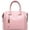 Pink, variant on Women's Satchel Purses and Handbags PU Leather Top Handle Shoulder Bags Stylish Boston Barrel Bags Designer Crossbody