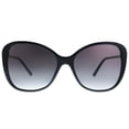 thumbnail image 2 of Burberry BE 4235Q Plastic Womens Butterfly Sunglasses Black 57mm Adult, 2 of 3