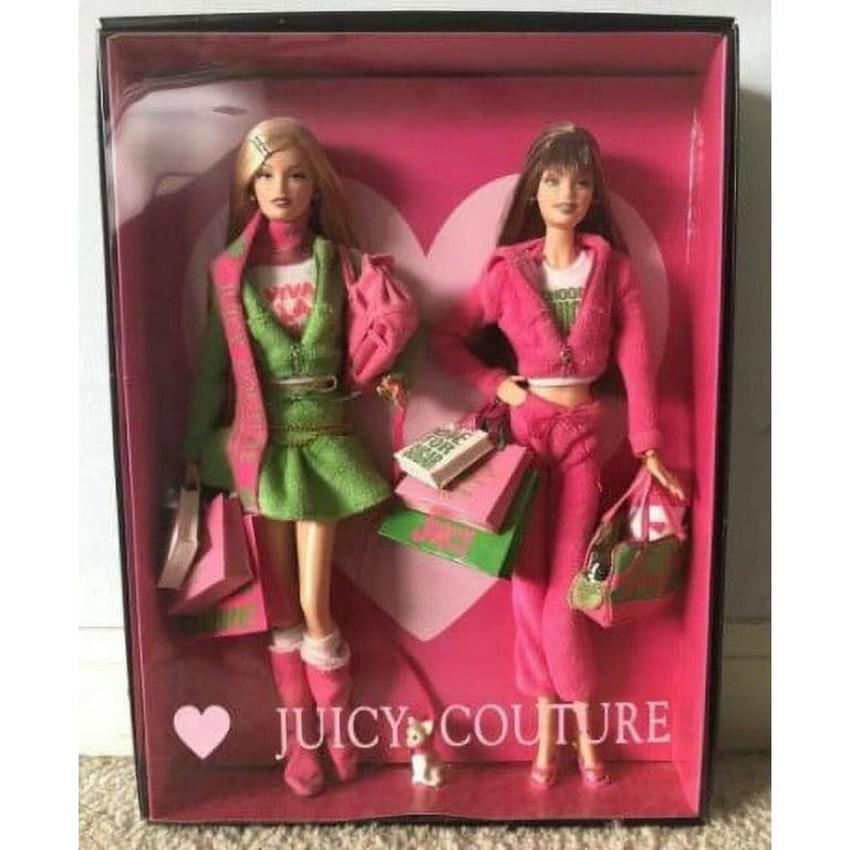 Juicy Couture Barbie Doll Set Gold Label 2004 Mattel G8079 
