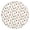 Christmas Reindeer Gift, variant on Christmas Reindeer Gift Antler White Pattern Round Elastic Tablecloth, 36-44 Inch Waterproof, Machine Washable, Indoor & Outdoor Use